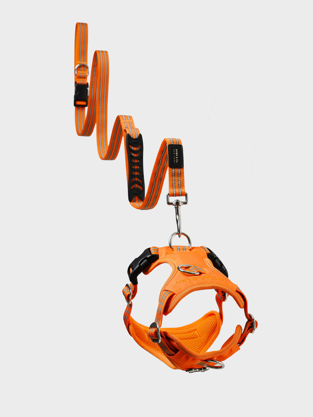 All-Terrain Sport Harness + Dual-Grip Leash Kit - Iconic Orange
