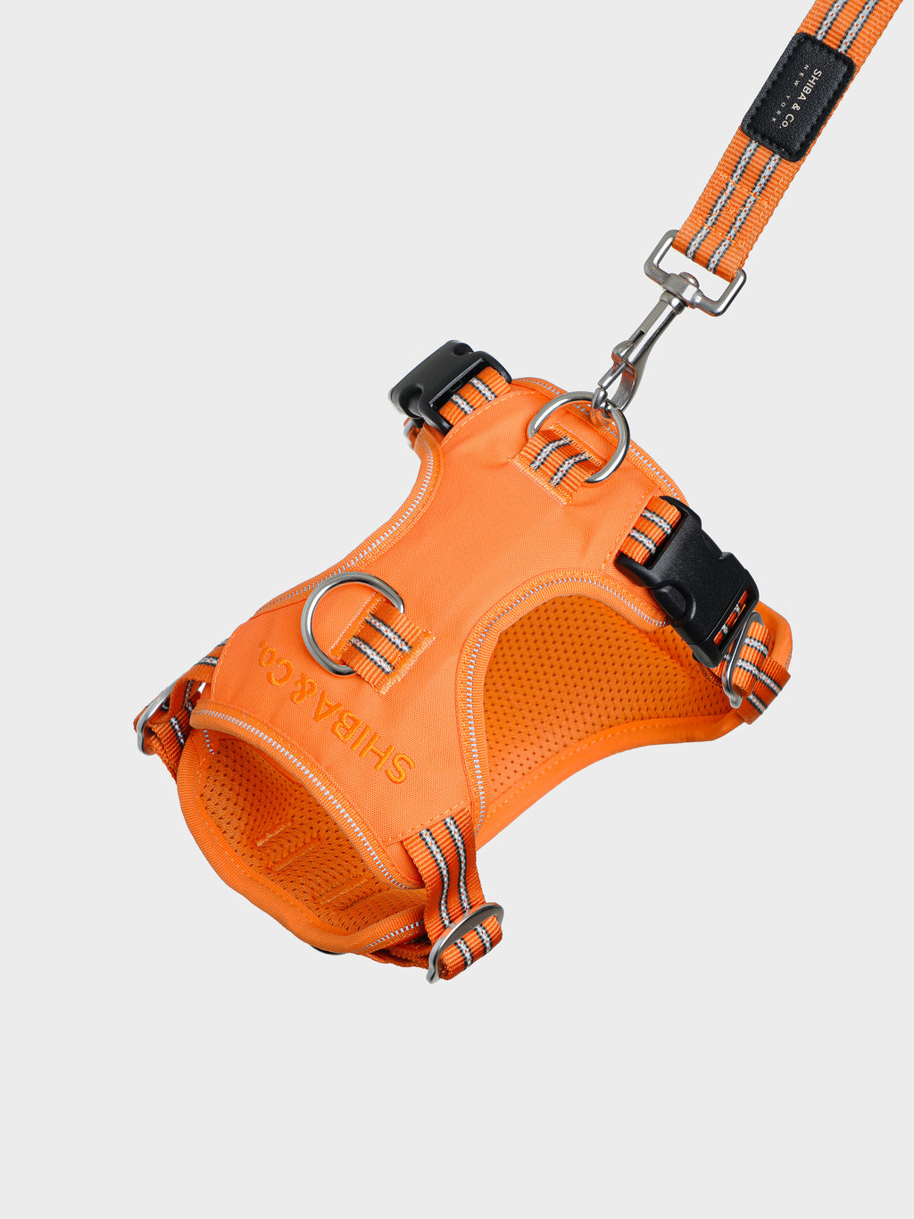 All-Terrain Sport Harness + Dual-Grip Leash Kit - Iconic Orange