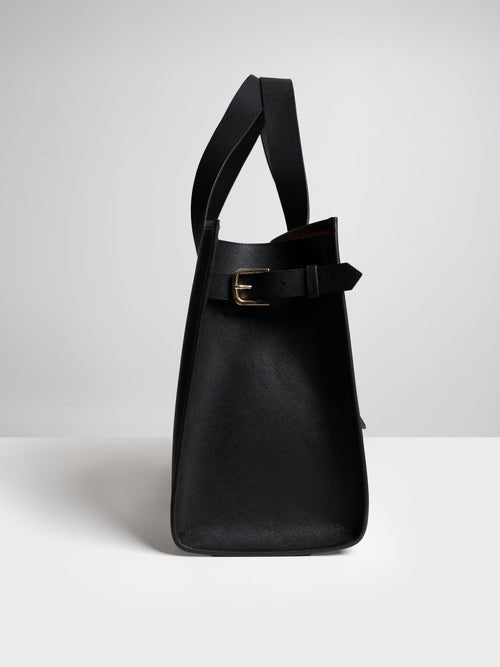 The Nikki Tote — Saffiano Italian Leather
