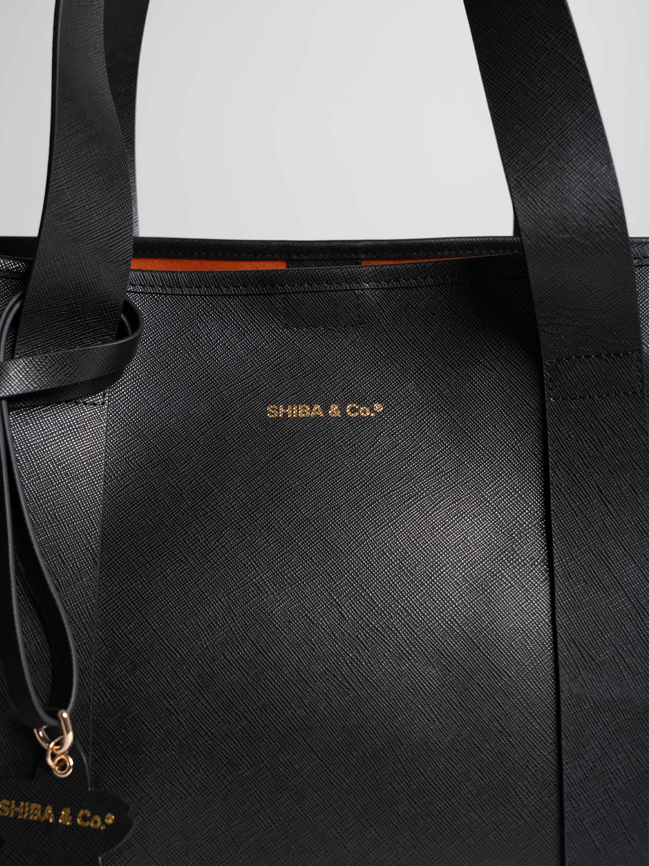 The Nikki Tote — Saffiano Italian Leather
