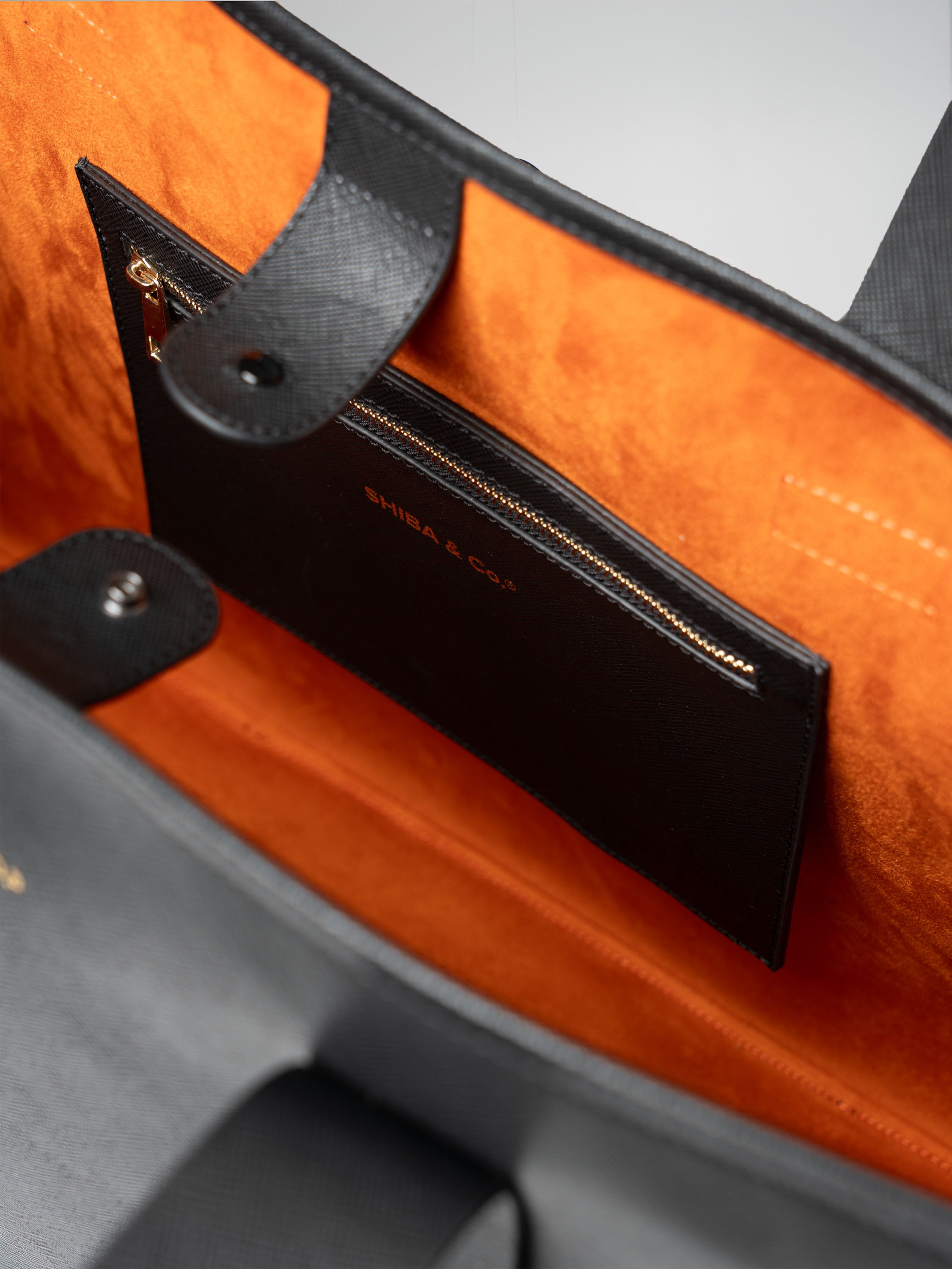 The Nikki Tote — Saffiano Italian Leather