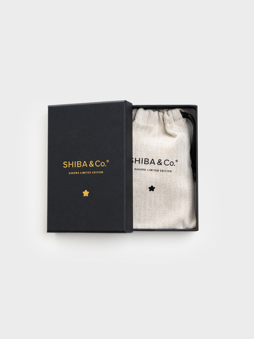 SHIBA & Co. Sakura Italian Saffiano Leather Cardholder — Teal Floral