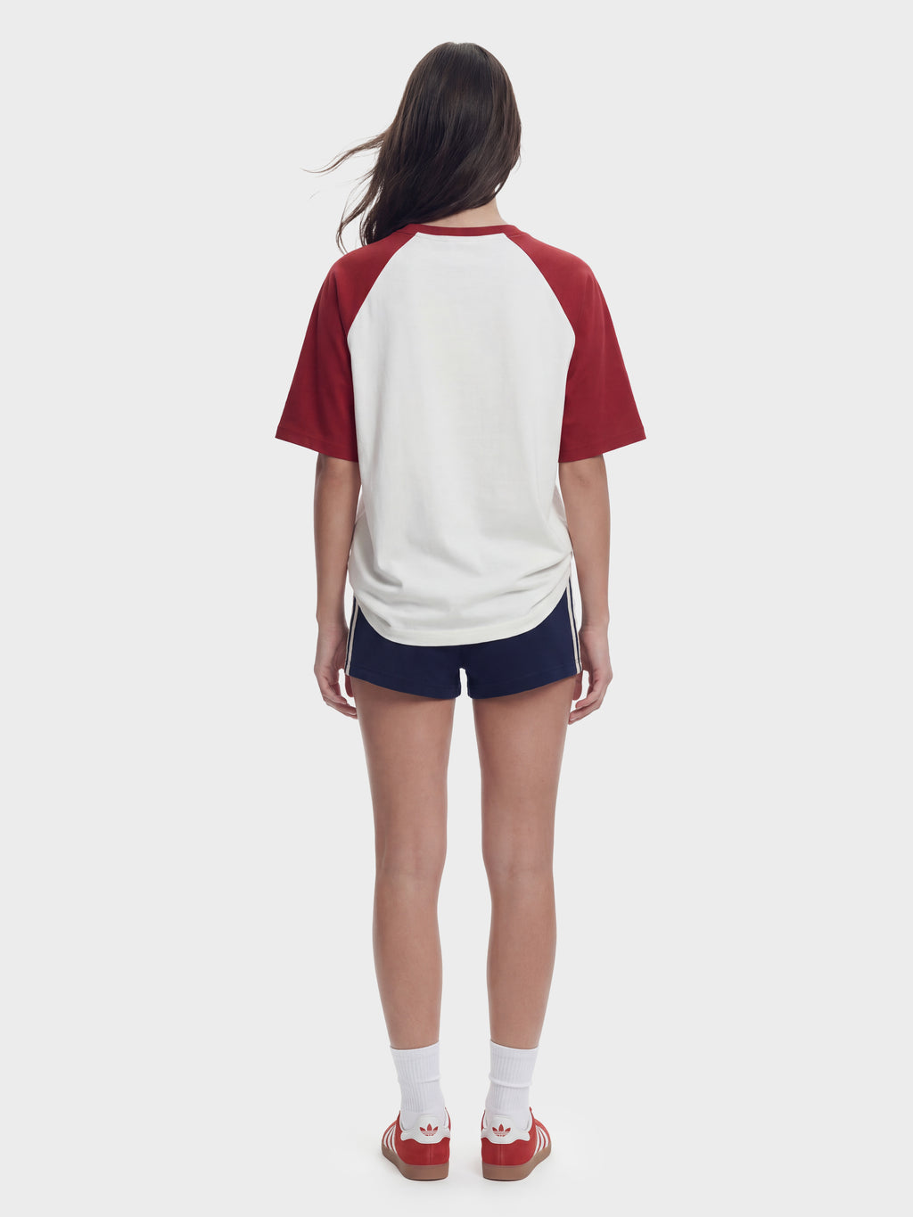 Paris Fluffy Croissant Raglan Sleeve Vintage Graphic T-Shirt