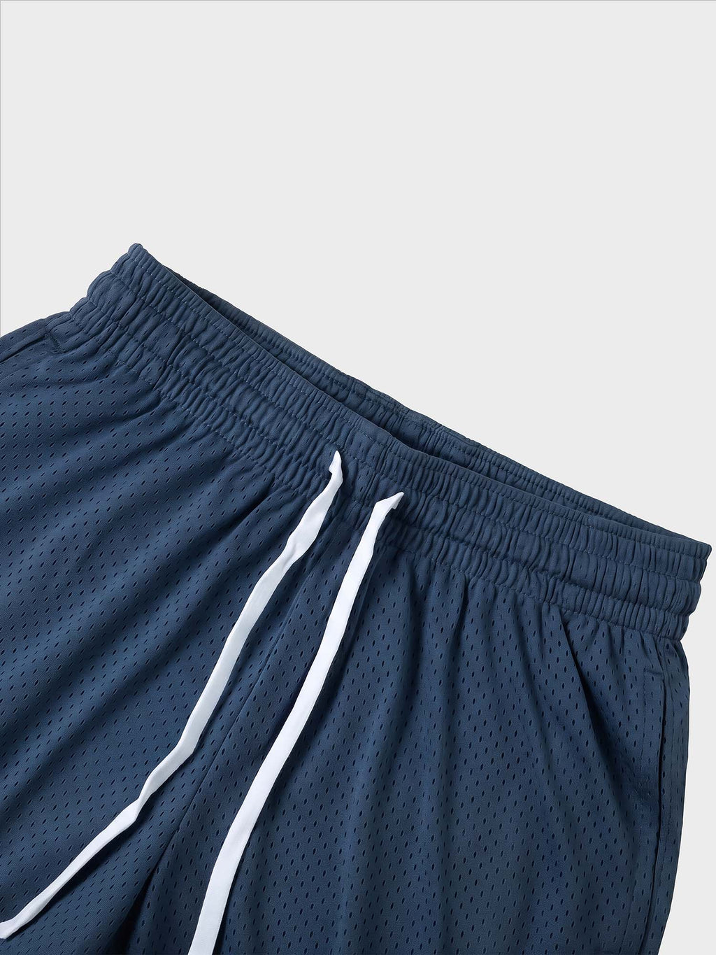Unisex Sports Club Mesh Drawstring 6" Shorts