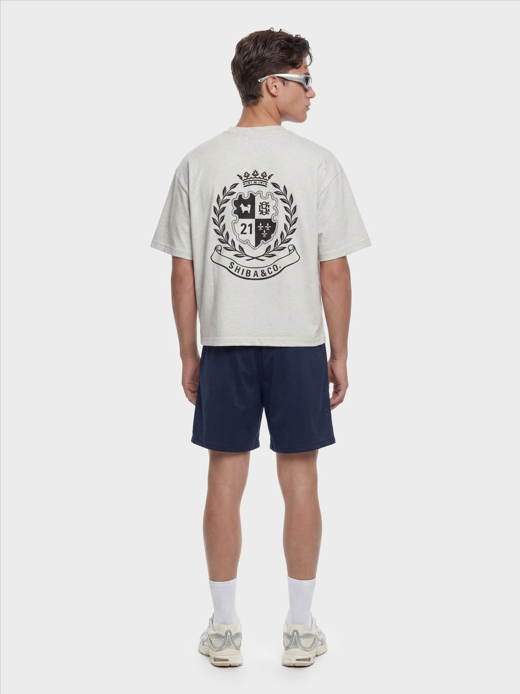 Unisex Sports Club Mesh Drawstring 6" Shorts