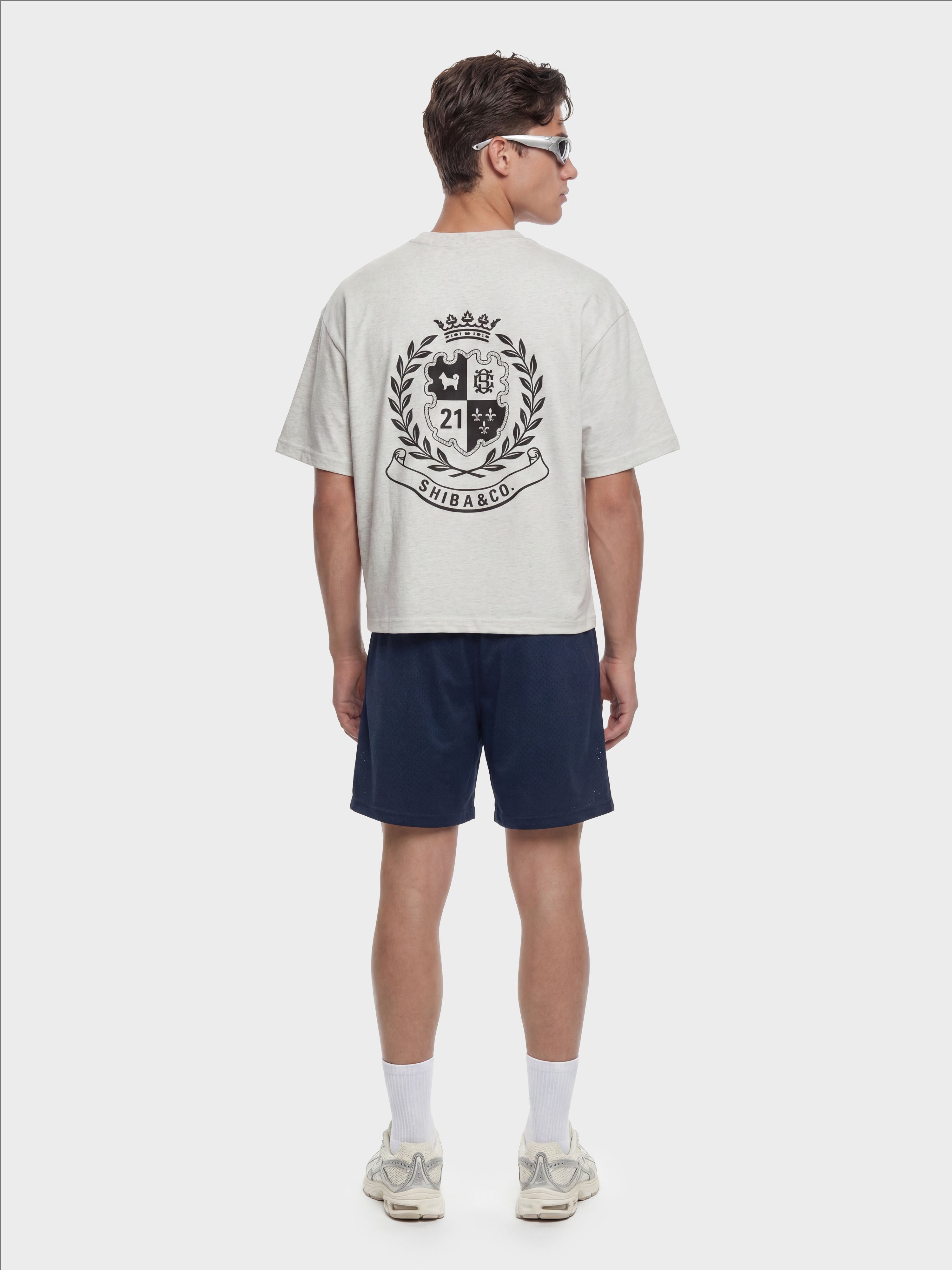 Unisex Sports Club Mesh Drawstring 6" Shorts