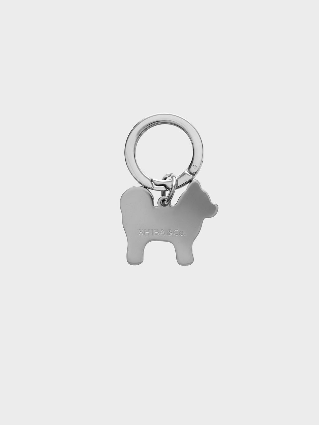 “My Precious” Shiba Inu Silhouette Dog Tag – Iconic Orange