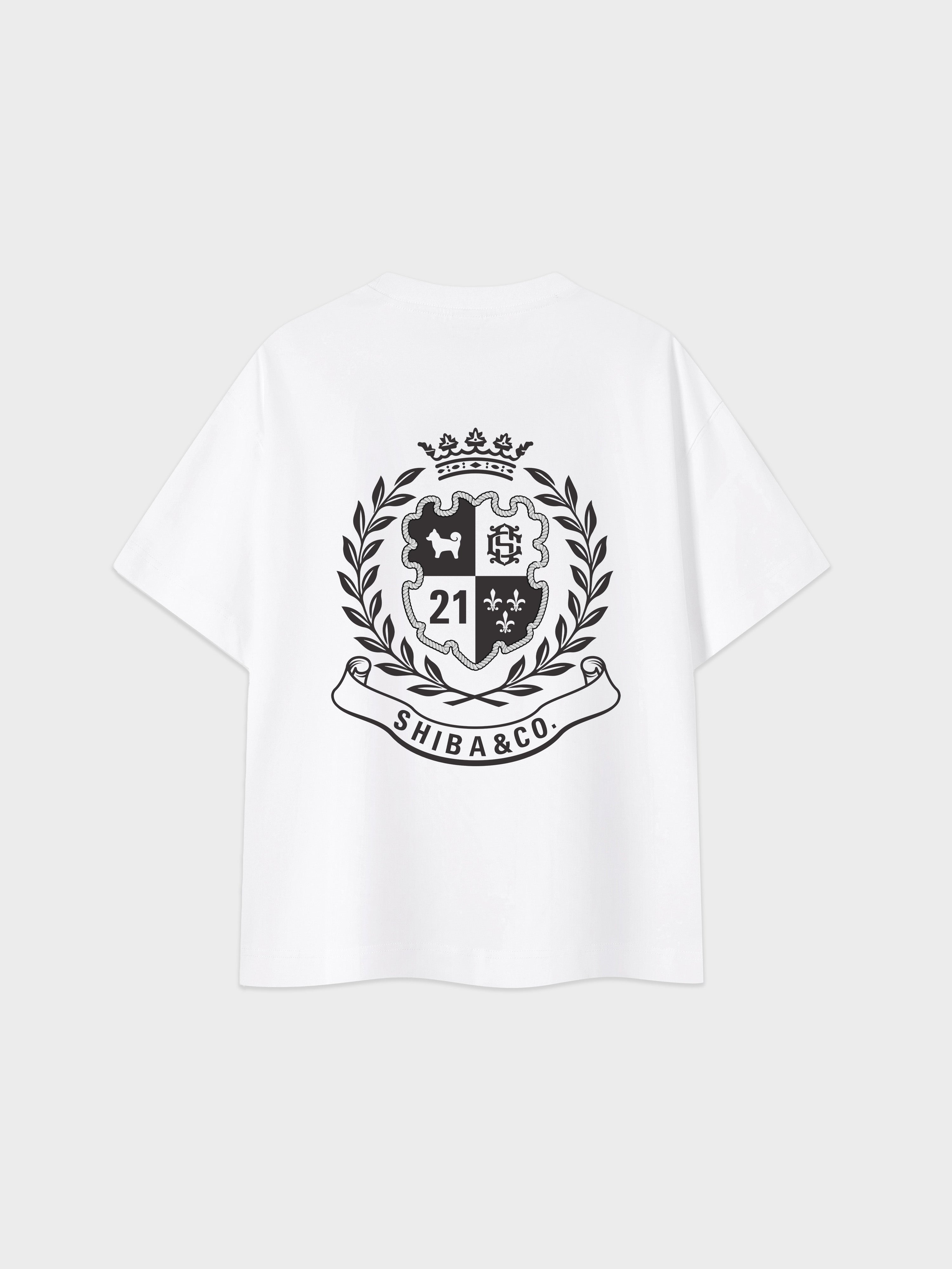 Unisex Shiba Inu Sports Club Boxy Cotton T-shirt