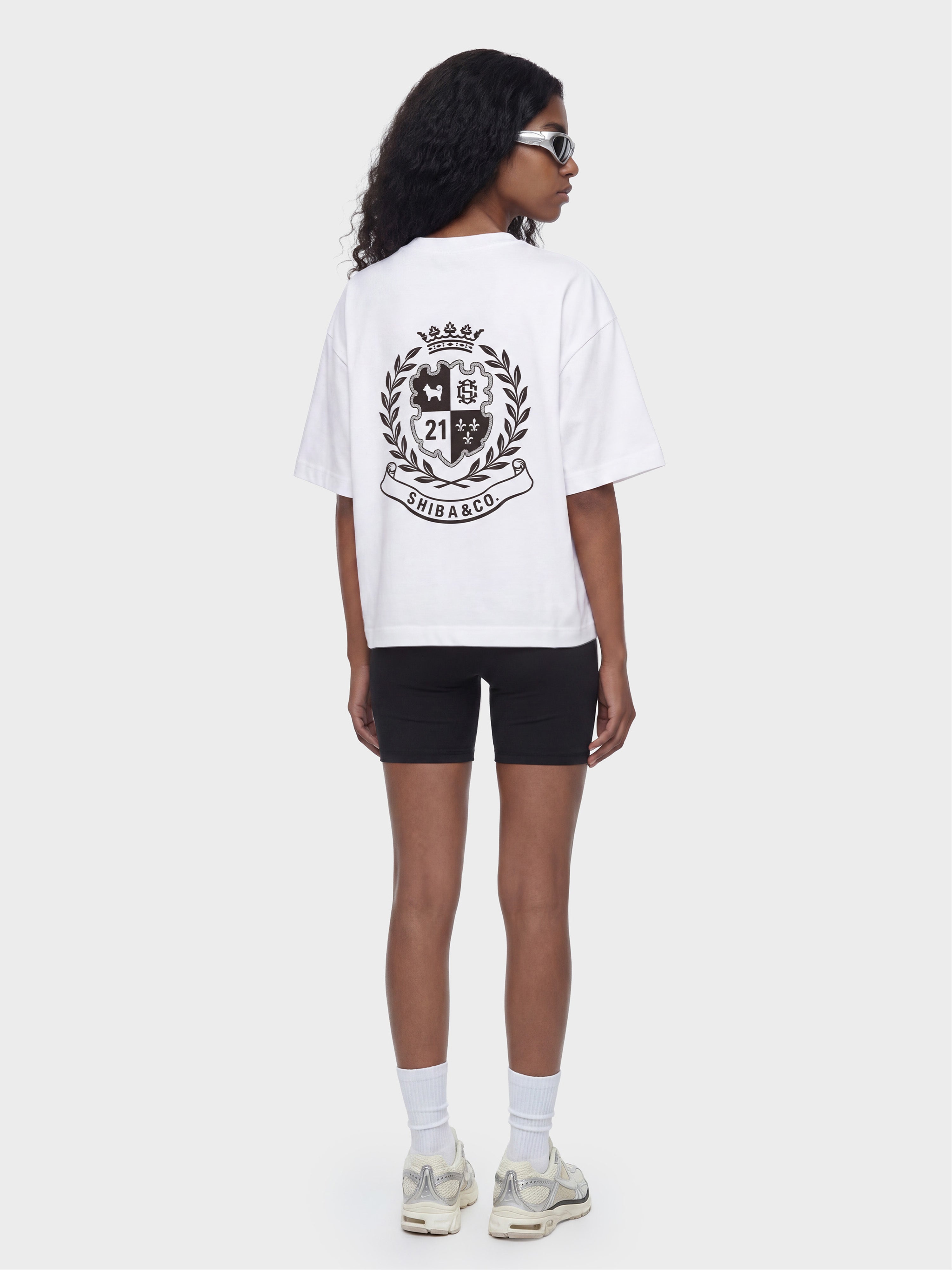 Unisex Shiba Inu Sports Club Boxy Cotton T-shirt