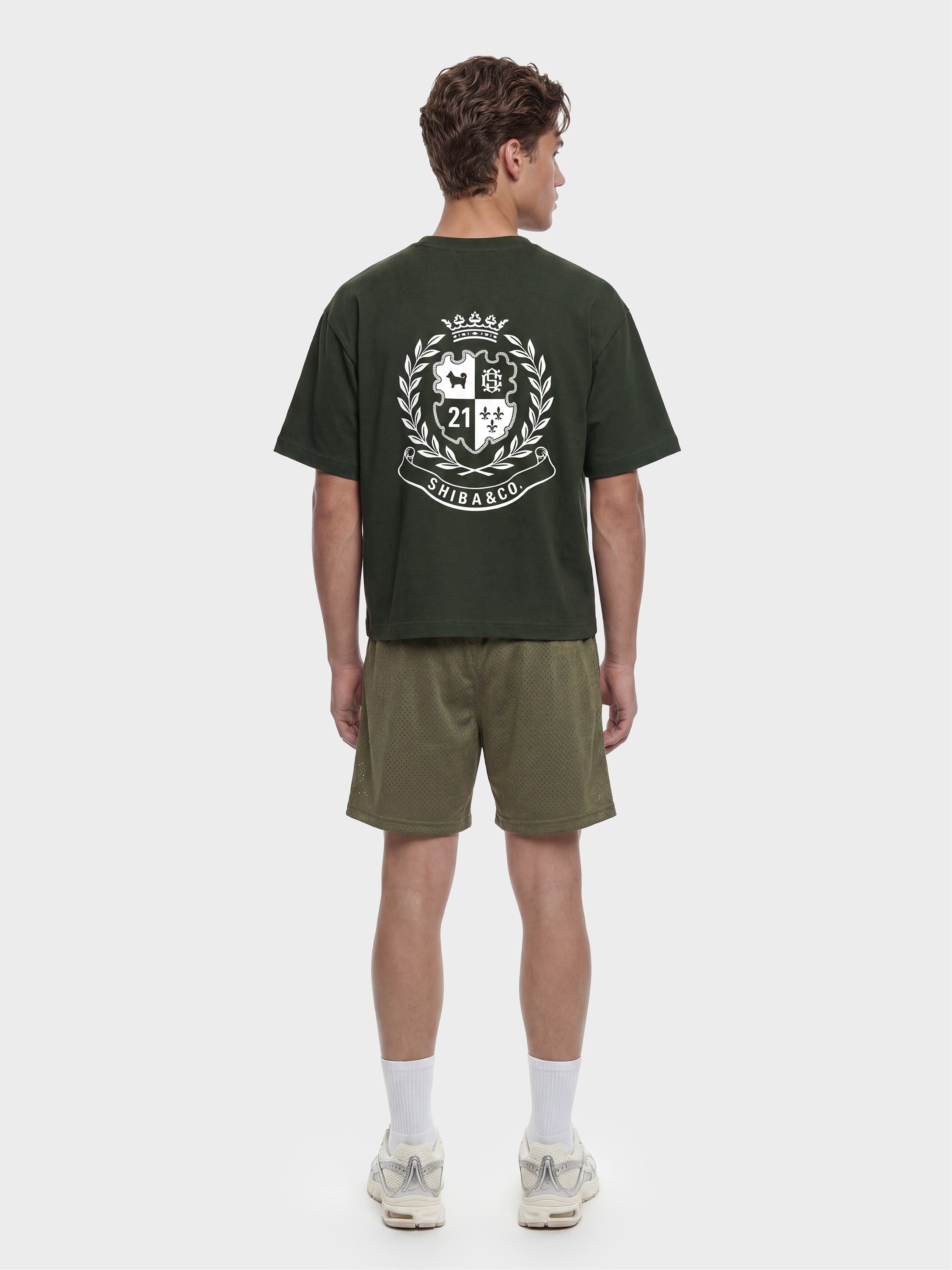 Unisex Shiba Inu Sports Club Boxy Cotton Tee