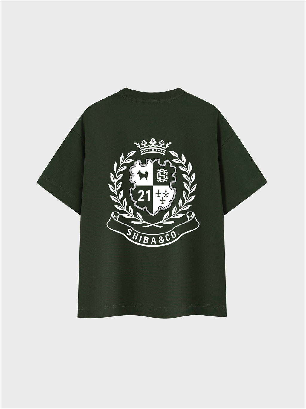 Unisex Shiba Inu Sports Club Boxy Cotton Tee