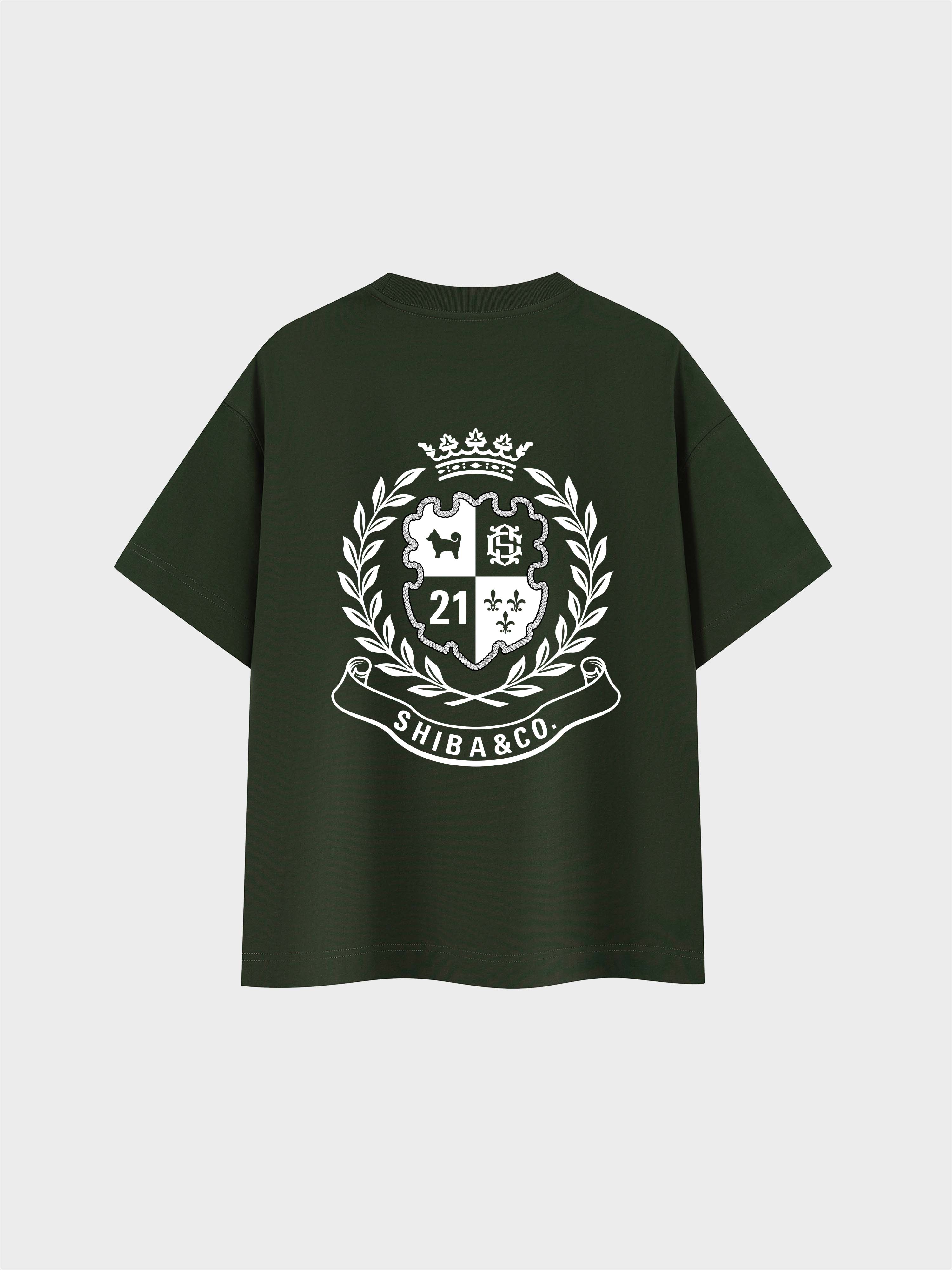 Unisex Shiba Inu Sports Club Boxy Cotton Tee