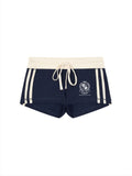 Women's Shiba inu Sports Club Varsity Stripe Track Shorts