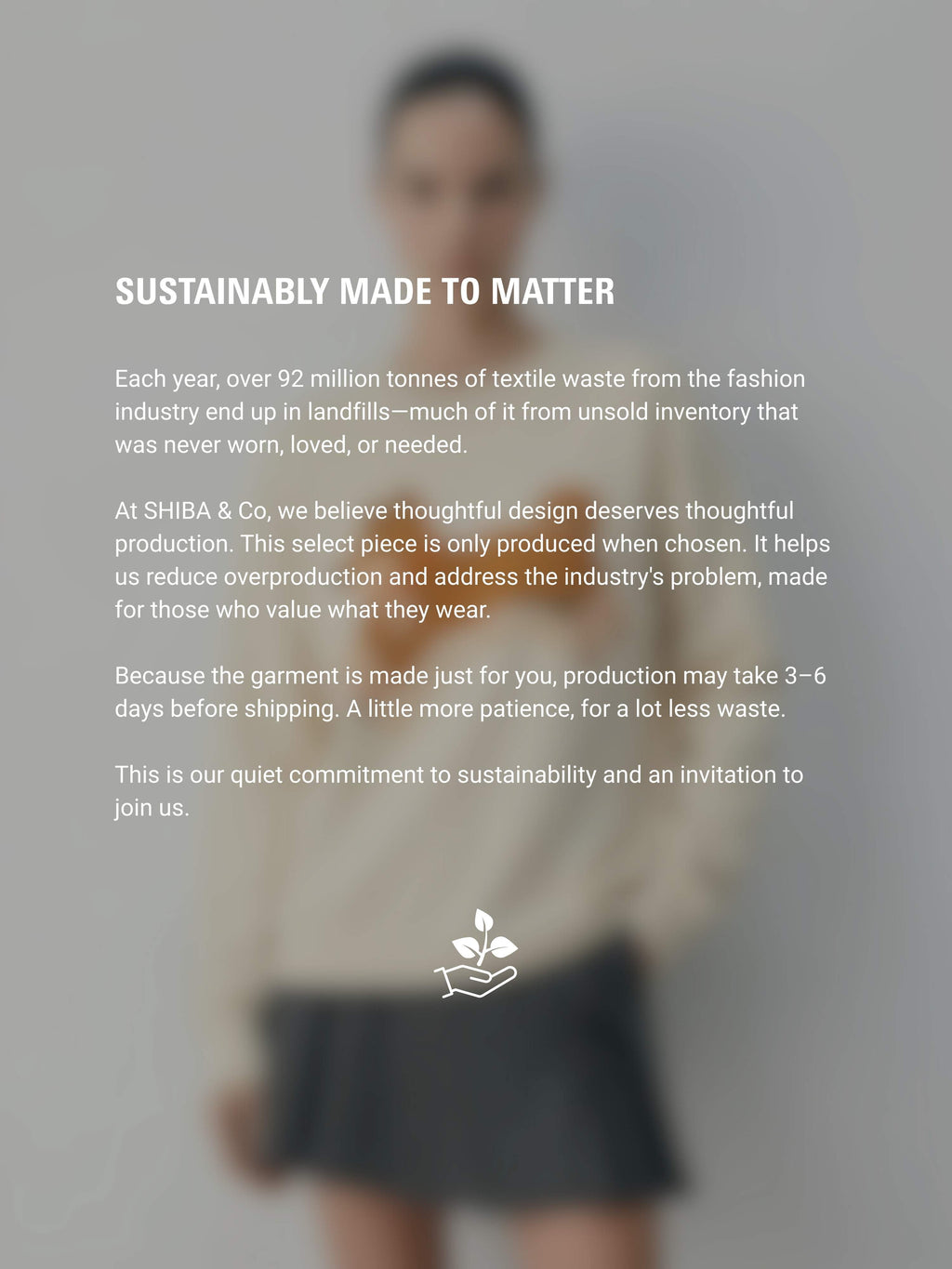 Club Shiba Inu Knitted Round Neck Oversize Sweatshirt - Cream Shiba