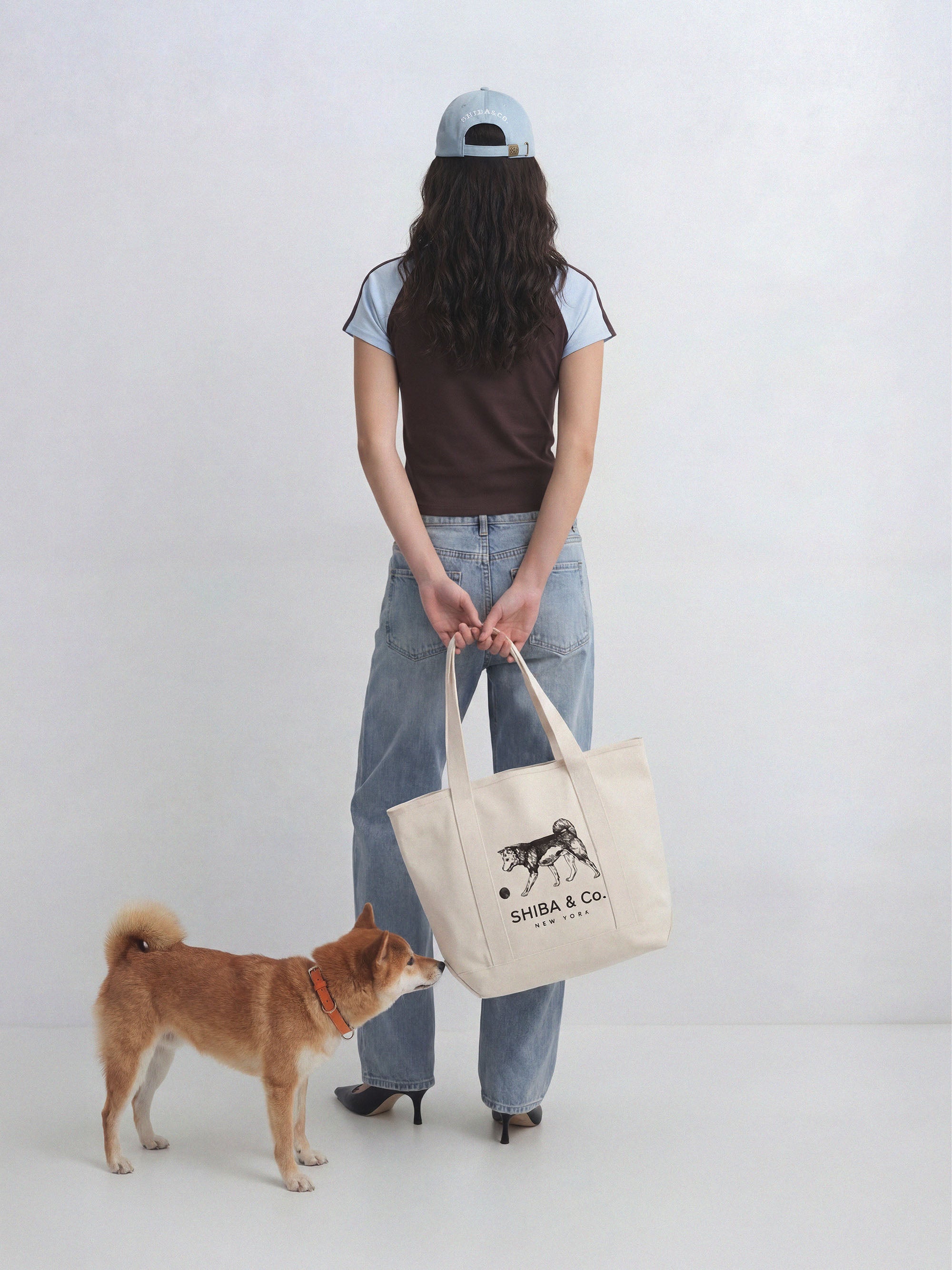 Classic Shiba Inu Everyday Large Tote