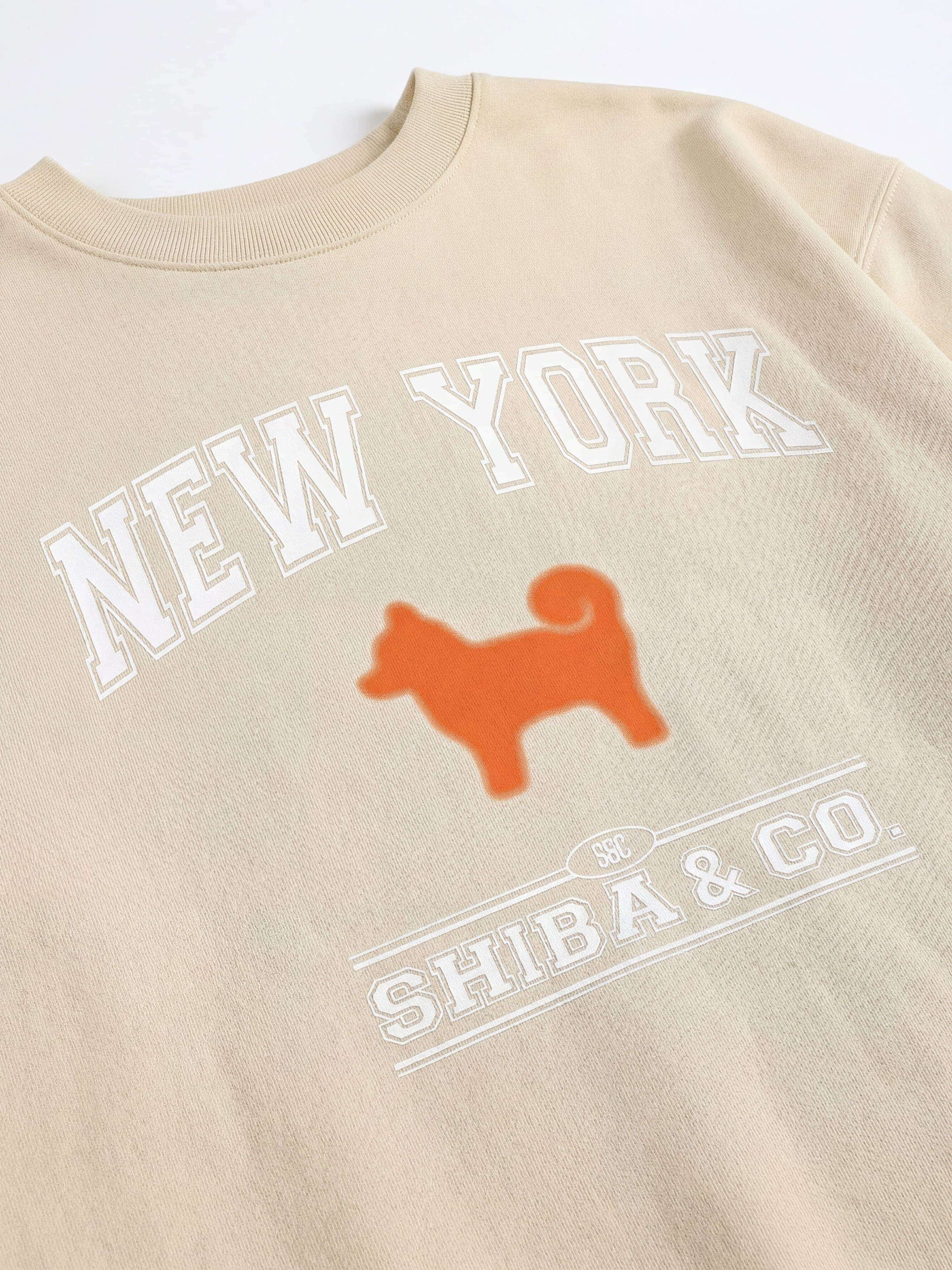 Unisex My Precious Shiba Inu Cotton Crewneck Sweatshirt - Classic Fit