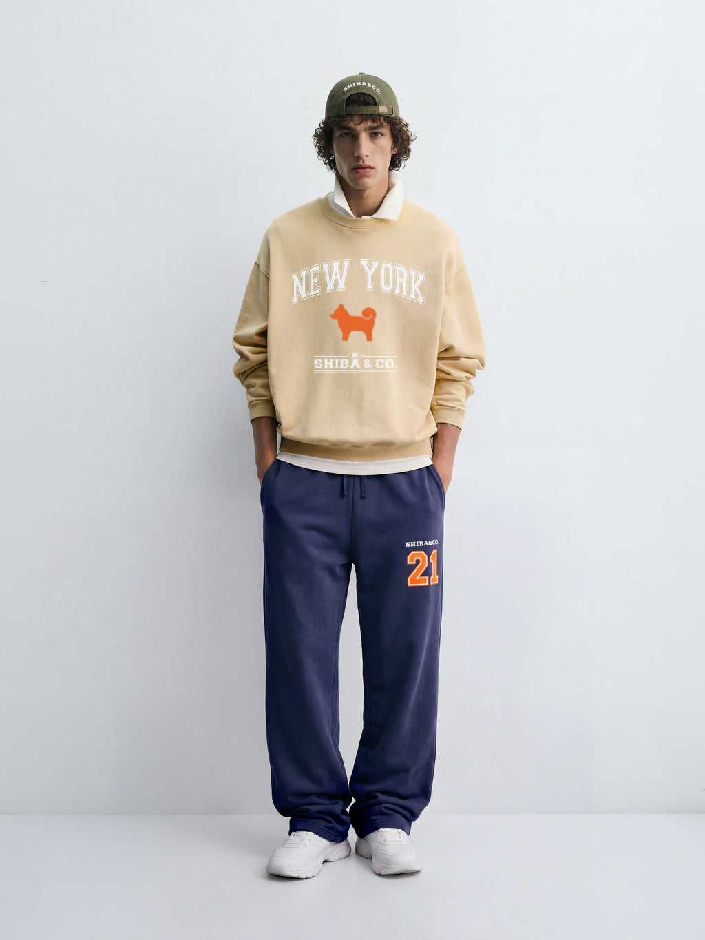 Unisex My Precious Shiba Inu Cotton Crewneck Sweatshirt - Classic Fit