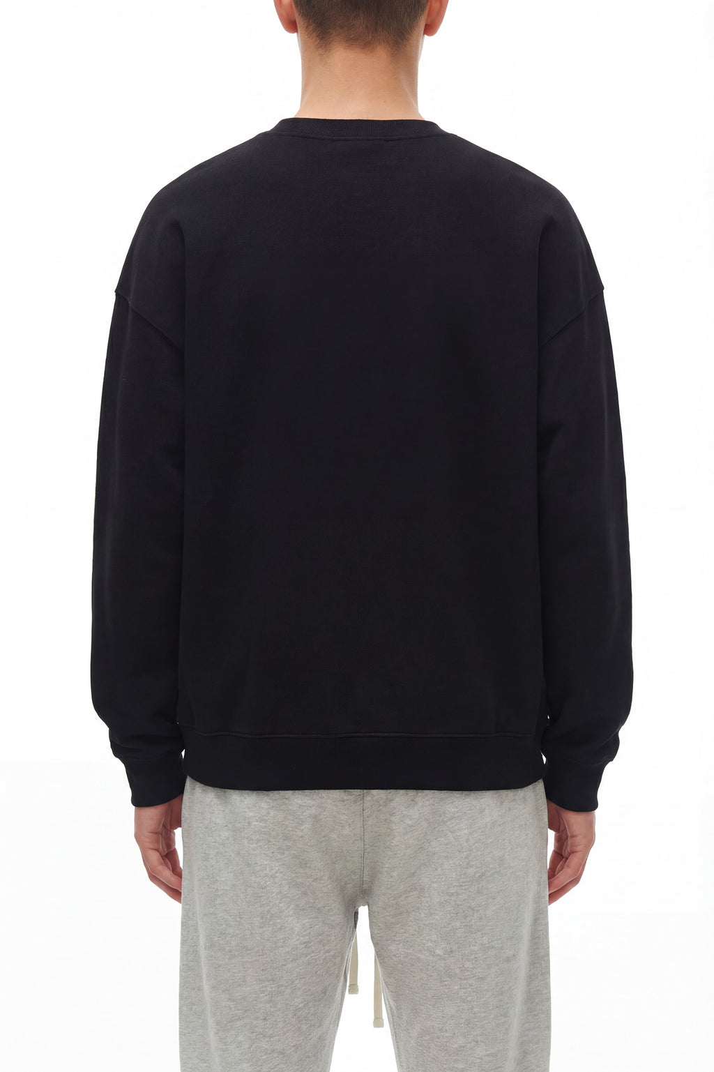 Unisex Retro Shiba Inu Cotton Crewneck Sweatshirt - Classic Fit