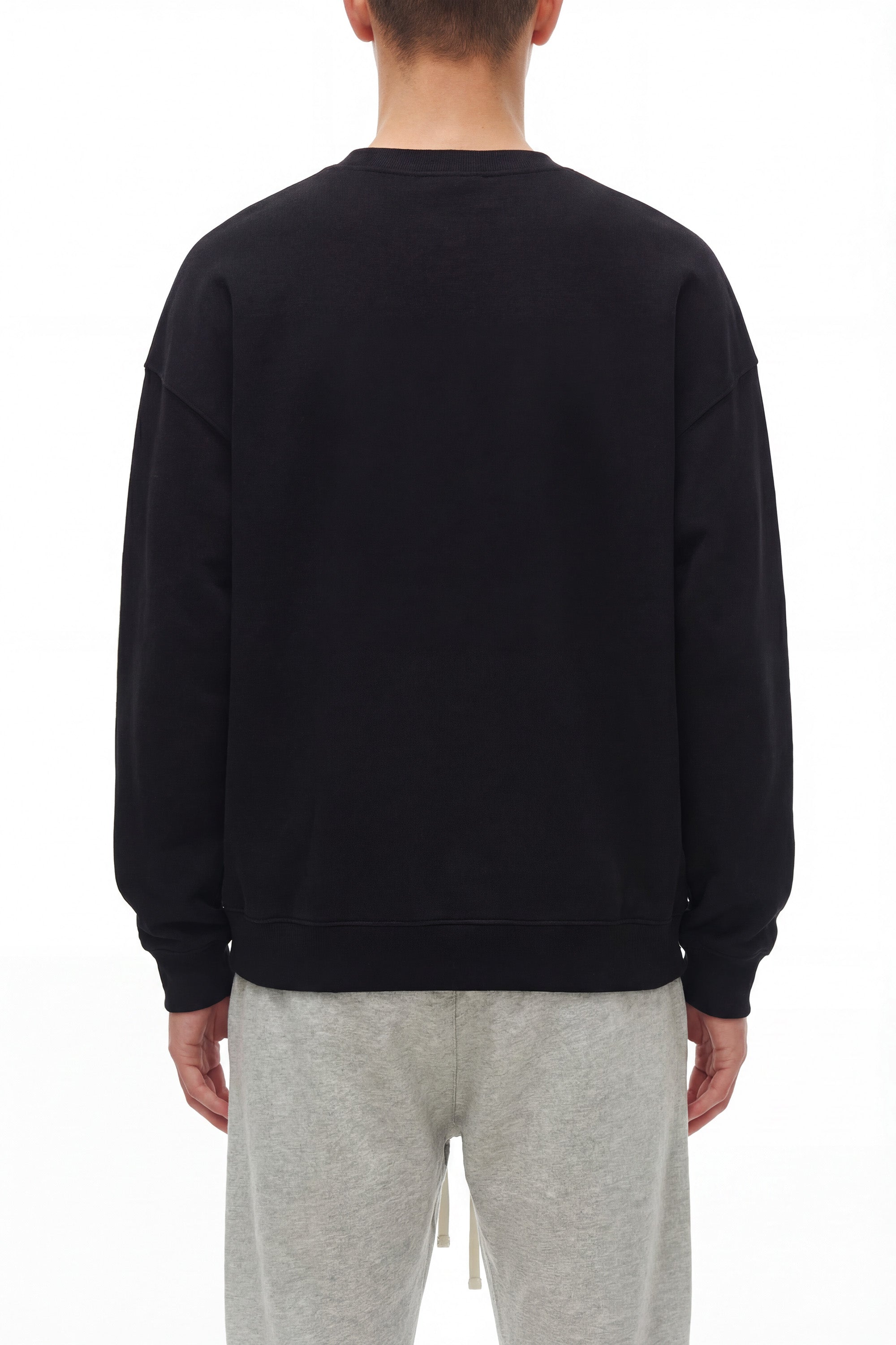 Unisex Retro Shiba Inu Cotton Crewneck Sweatshirt - Classic Fit