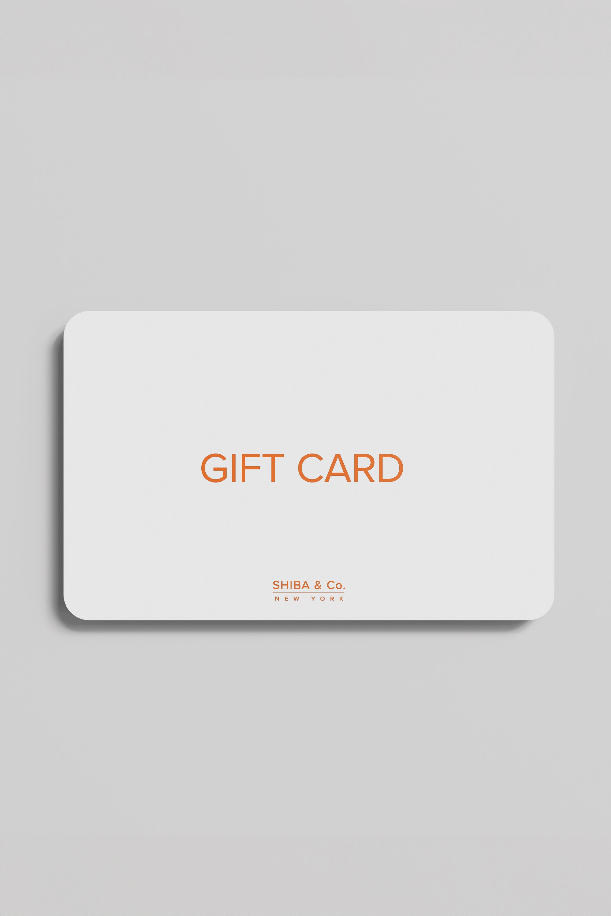 SHIBA & Co. Digital Gift Card