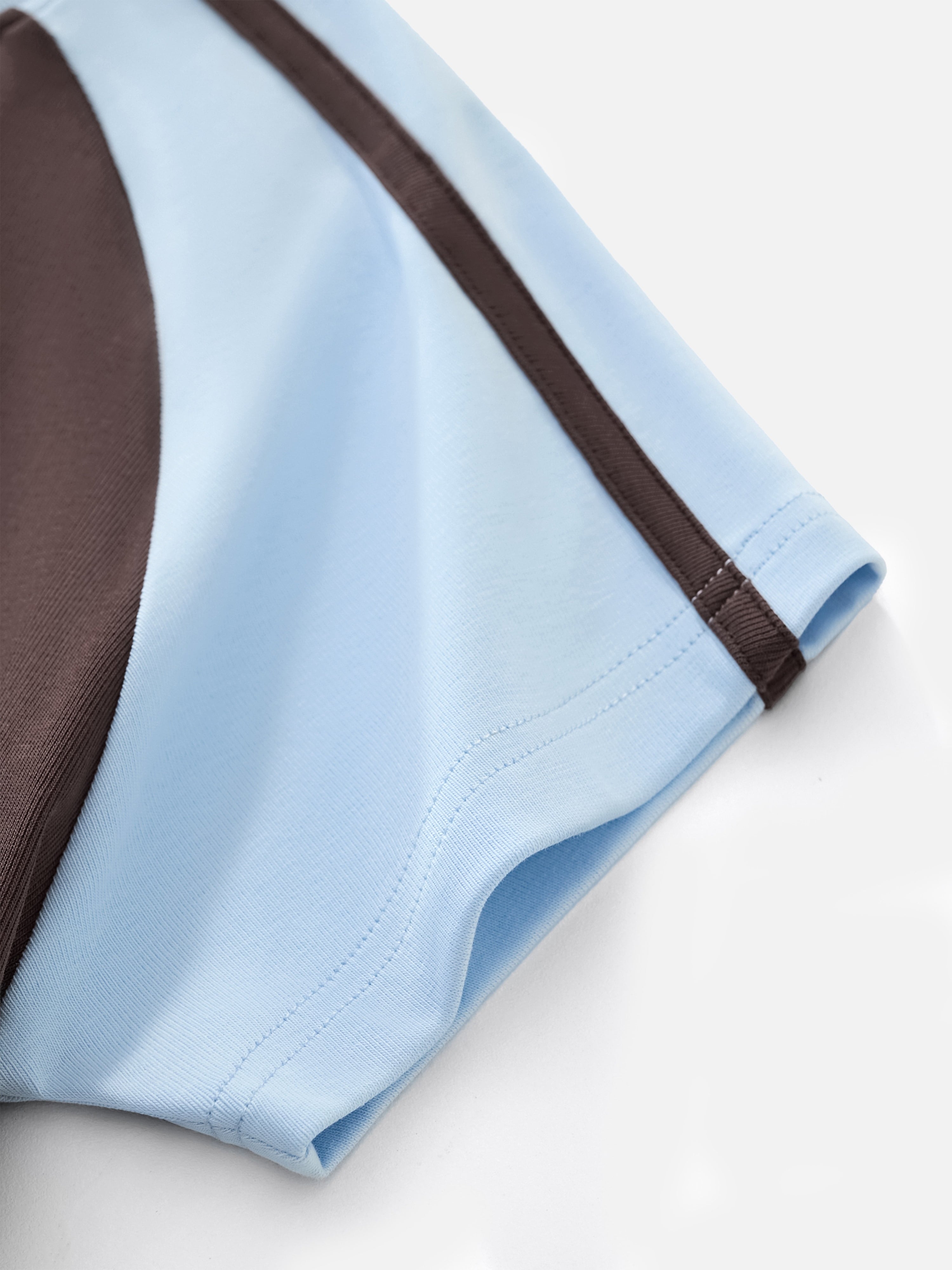 Womens Club Shiba Inu Slim Fit Raglan Stripes Sleeve Cotton T-Shirt - Red Shiba