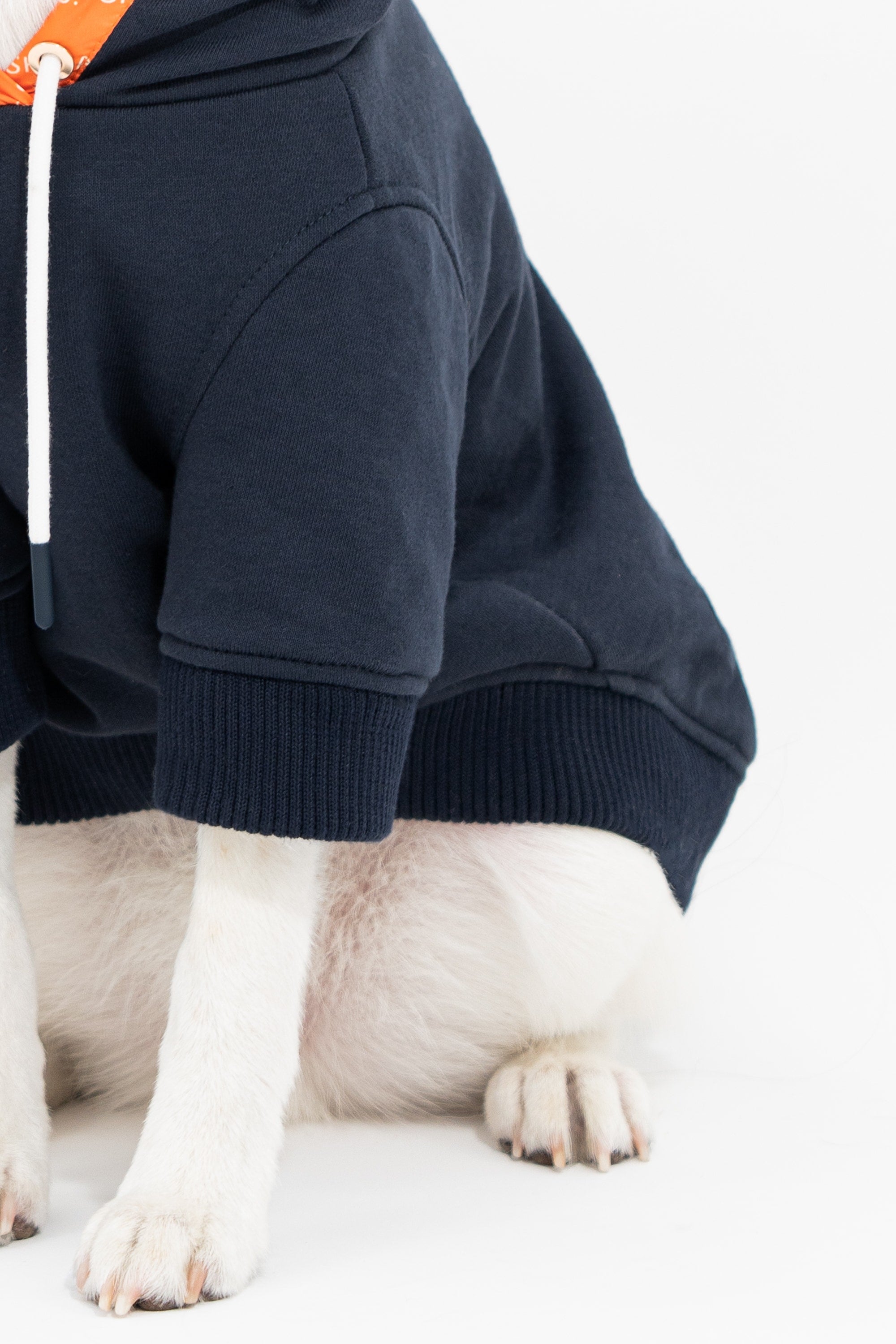 Reve Dog Hoodie In Navy - Waterproof & Reversible