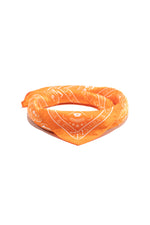 SILK BANDANA - ORANGE - SHIBA & CO.
